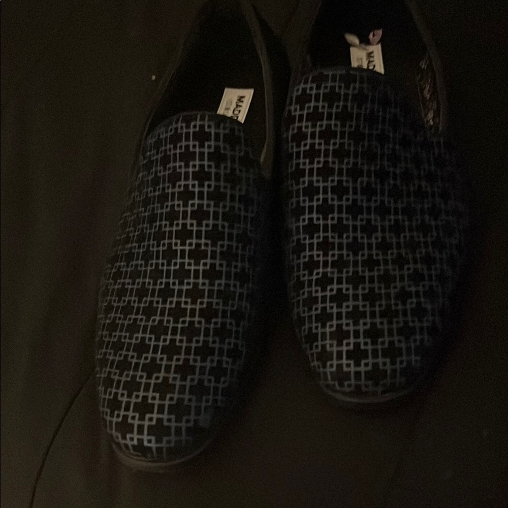Stylish Black and Blue Loafers